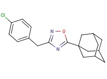 5-(1-adamantyl)-3-(4-chlorobenzyl)-1,2,4-oxadiazole