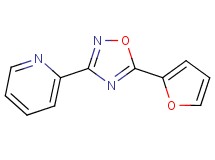 2-[5-(2-furyl)-1,2,4-oxadiazol-3-yl]pyridine