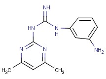 N-(3-aminophenyl)-N'-(4,6-dimethyl-2-pyrimidinyl)guanidine