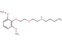 N-{2-[2-(2,6-dimethoxyphenoxy)ethoxy]ethyl}-1-butanamine oxalate