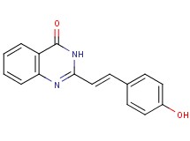 2-[2-(4-hydroxyphenyl)vinyl]-4(3H)-quinazolinone