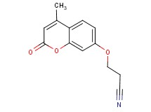 3-[(4-methyl-2-oxo-2H-chromen-7-yl)oxy]propanenitrile