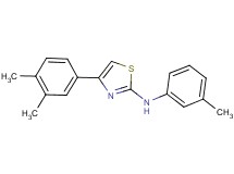 4-(3,4-dimethylphenyl)-N-(3-methylphenyl)-1,3-thiazol-2-amine hydrochloride