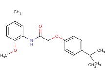 2-(4-tert-butylphenoxy)-N-(2-methoxy-5-methylphenyl)acetamide