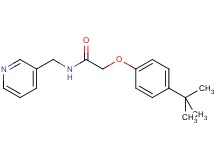 2-(4-tert-butylphenoxy)-N-(3-pyridinylmethyl)acetamide
