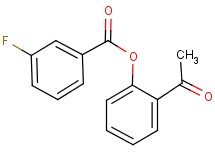 2-acetylphenyl 3-fluorobenzoate