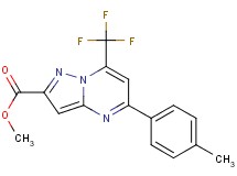 methyl 5-(4-methylphenyl)-7-(trifluoromethyl)pyrazolo[1,5-a]pyrimidine-2-carboxylate