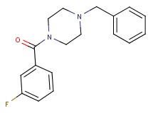 1-benzyl-4-(3-fluorobenzoyl)piperazine