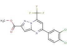 methyl 5-(3,4-dichlorophenyl)-7-(trifluoromethyl)pyrazolo[1,5-a]pyrimidine-2-carboxylate