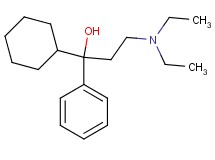 1-cyclohexyl-3-(diethylamino)-1-phenyl-1-propanol