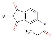N-(2-methyl-1,3-dioxo-2,3-dihydro-1H-isoindol-5-yl)propanamide