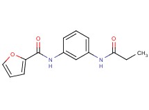 N-[3-(propionylamino)phenyl]-2-furamide