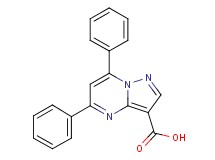 5,7-diphenylpyrazolo[1,5-a]pyrimidine-3-carboxylic acid