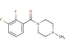 1-(2,3-difluorobenzoyl)-4-methylpiperazine