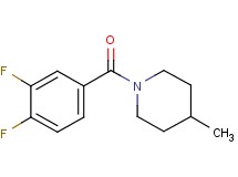 1-(3,4-difluorobenzoyl)-4-methylpiperidine