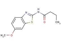 N-(6-methoxy-1,3-benzothiazol-2-yl)butanamide