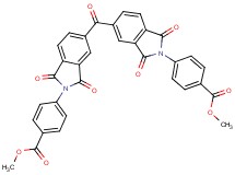 dimethyl 4,4'-[carbonylbis(1,3-dioxo-1,3-dihydro-2H-isoindole-5,2-diyl)]dibenzoate