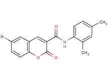 6-bromo-N-(2,4-dimethylphenyl)-2-oxo-2H-chromene-3-carboxamide