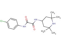 N-(4-chlorophenyl)-N'-(2,2,6,6-tetramethyl-4-piperidinyl)ethanediamide