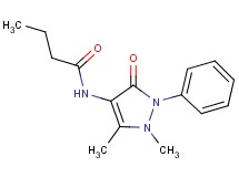 N-(1,5-dimethyl-3-oxo-2-phenyl-2,3-dihydro-1H-pyrazol-4-yl)butanamide