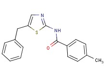 N-(5-benzyl-1,3-thiazol-2-yl)-4-methylbenzamide