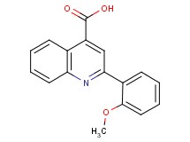 2-(2-methoxyphenyl)-4-quinolinecarboxylic acid