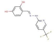 2,4-dihydroxybenzaldehyde [5-(trifluoromethyl)-2-pyridinyl]hydrazone