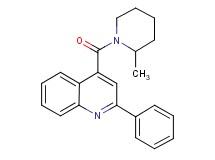 4-[(2-methyl-1-piperidinyl)carbonyl]-2-phenylquinoline
