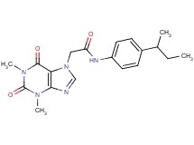 N-(4-sec-butylphenyl)-2-(1,3-dimethyl-2,6-dioxo-1,2,3,6-tetrahydro-7H-purin-7-yl)acetamide