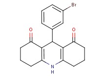 9-(3-bromophenyl)-3,4,6,7,9,10-hexahydro-1,8(2H,5H)-acridinedione