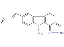 7-cyclohexyl-10-methyl-2,4,5,10-tetrahydropyrazolo[3,4-a]carbazole