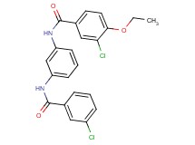 3-chloro-N-{3-[(3-chlorobenzoyl)amino]phenyl}-4-ethoxybenzamide