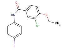 3-chloro-4-ethoxy-N-(4-iodophenyl)benzamide