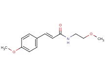 N-(2-methoxyethyl)-3-(4-methoxyphenyl)acrylamide