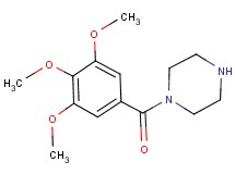 1-(3,4,5-trimethoxybenzoyl)piperazine