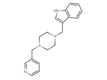 3-{[4-(3-pyridinylmethyl)-1-piperazinyl]methyl}-1H-indole
