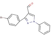 3-(4-bromophenyl)-1-phenyl-1H-pyrazole-4-carbaldehyde