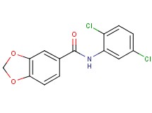 N-(2,5-dichlorophenyl)-1,3-benzodioxole-5-carboxamide
