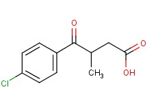 4-(4-chlorophenyl)-3-methyl-4-oxobutanoic acid