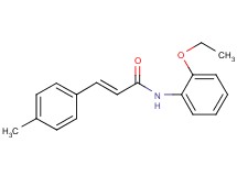N-(2-ethoxyphenyl)-3-(4-methylphenyl)acrylamide