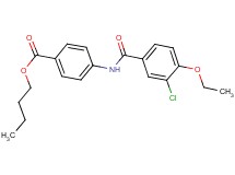 butyl 4-[(3-chloro-4-ethoxybenzoyl)amino]benzoate