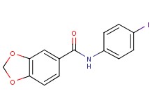 N-(4-iodophenyl)-1,3-benzodioxole-5-carboxamide