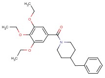 4-benzyl-1-(3,4,5-triethoxybenzoyl)piperidine