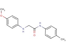N~2~-(4-methoxyphenyl)-N~1~-(4-methylphenyl)glycinamide