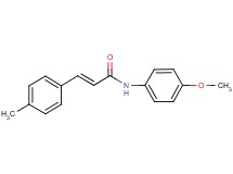 N-(4-methoxyphenyl)-3-(4-methylphenyl)acrylamide