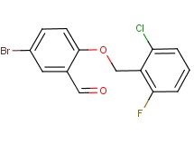 5-bromo-2-[(2-chloro-6-fluorobenzyl)oxy]benzaldehyde