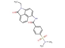 4-[(dimethylamino)sulfonyl]-N-(1-ethyl-2-oxo-1,2-dihydrobenzo[cd]indol-6-yl)benzamide