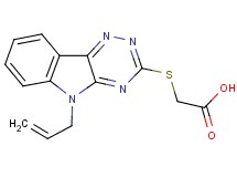 [(5-allyl-5H-[1,2,4]triazino[5,6-b]indol-3-yl)thio]acetic acid
