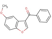 (5-methoxy-1-benzofuran-3-yl)(phenyl)methanone