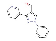 1-phenyl-3-(3-pyridinyl)-1H-pyrazole-4-carbaldehyde